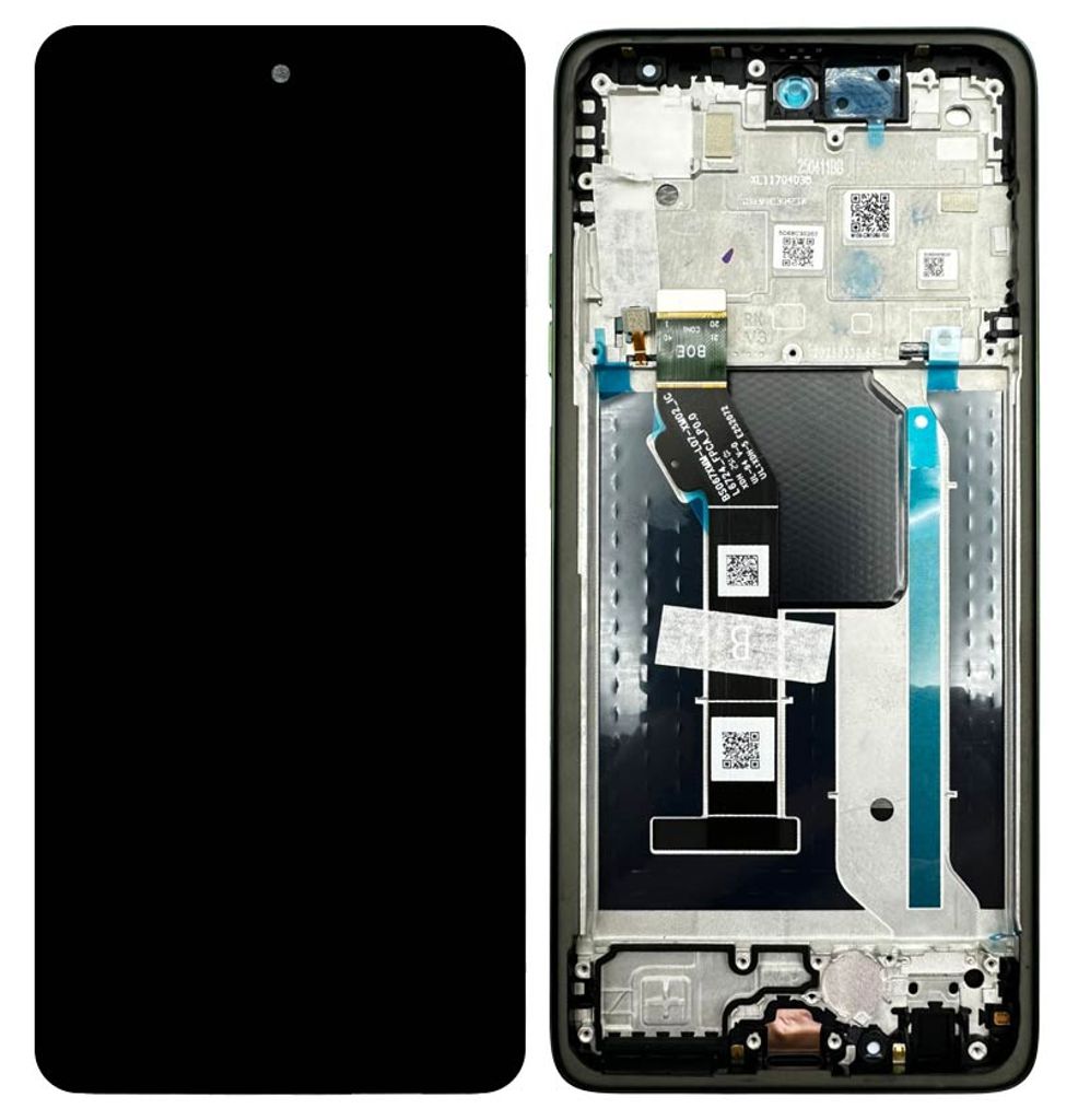 Motorola Moto g56 5G / Moto g66y 5G / Moto g66j 5G LCD-display – grön