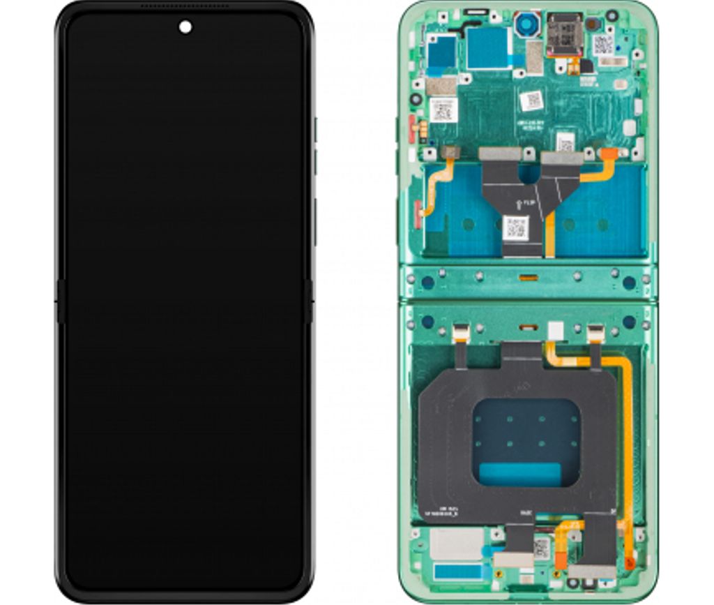 Motorola Razr 60 5G LCD-display Original – grön