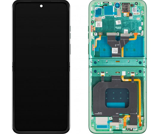 Motorola Razr 60 5G LCD-display Original – grön