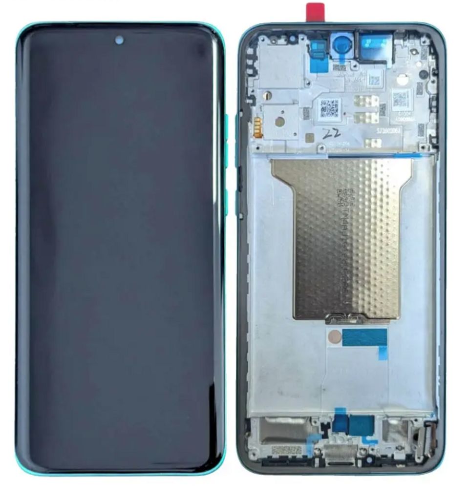 Motorola Edge 70 Fusion LCD-display – Sporting grön