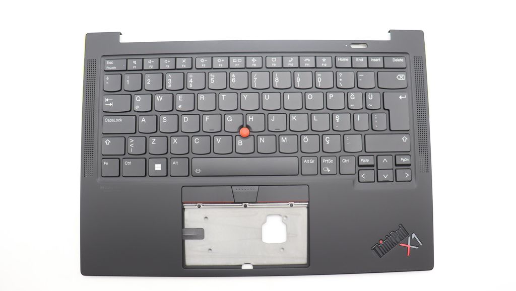 Lenovo C-Cover with Keyboard (Turkish, Backlight, WLAN) - Deep Black