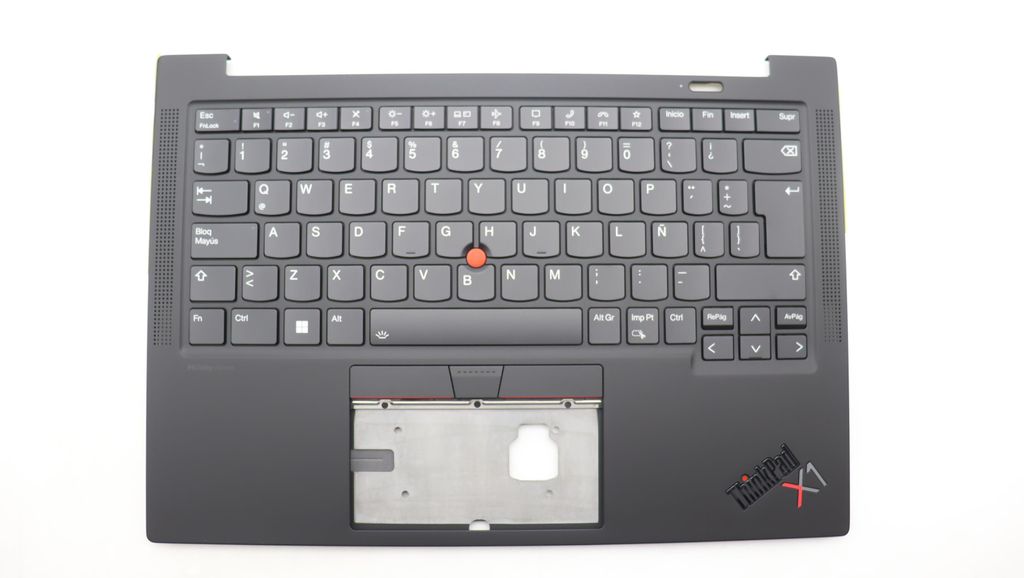Lenovo Internal Keyboard (Spanish LA, Black, Backlight, Fingerprint)