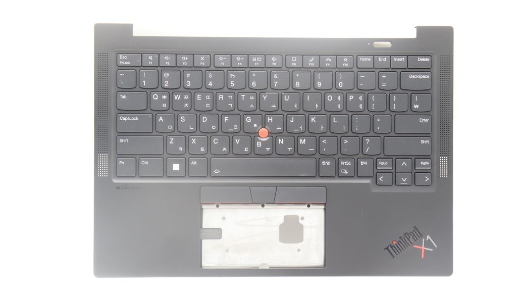 Lenovo C-Cover with Keyboard (Korean, Black, Backlight, Fingerprint Reader)