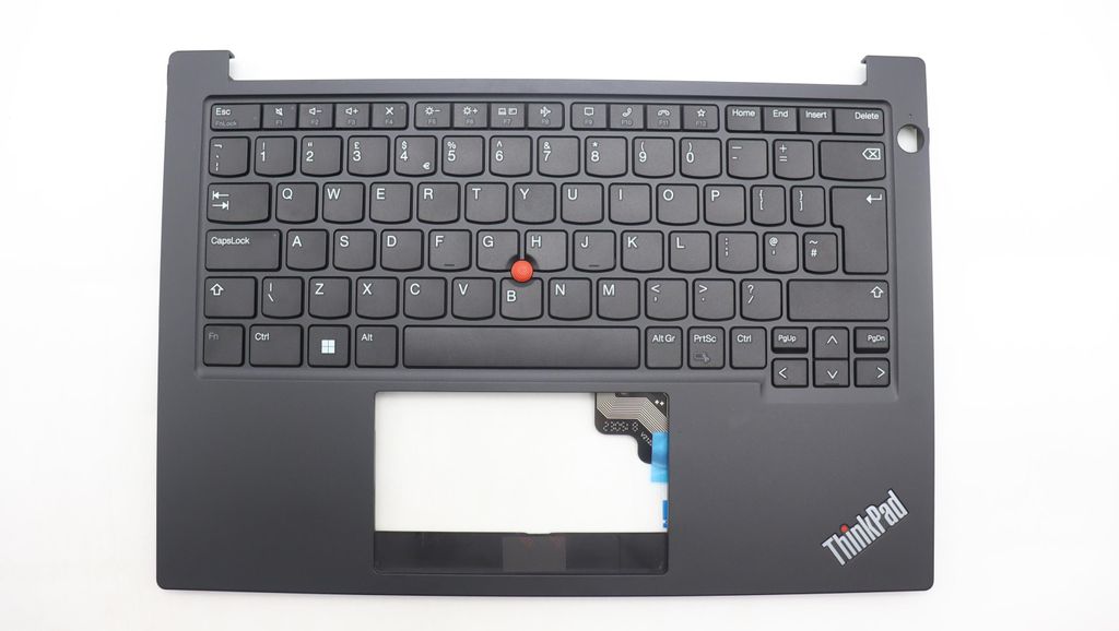 Lenovo C-lock with Keyboard (British English, Black)