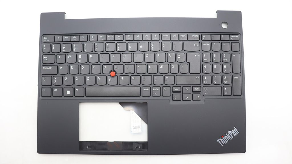 Lenovo C-lock with Keyboard (Danish, Black)