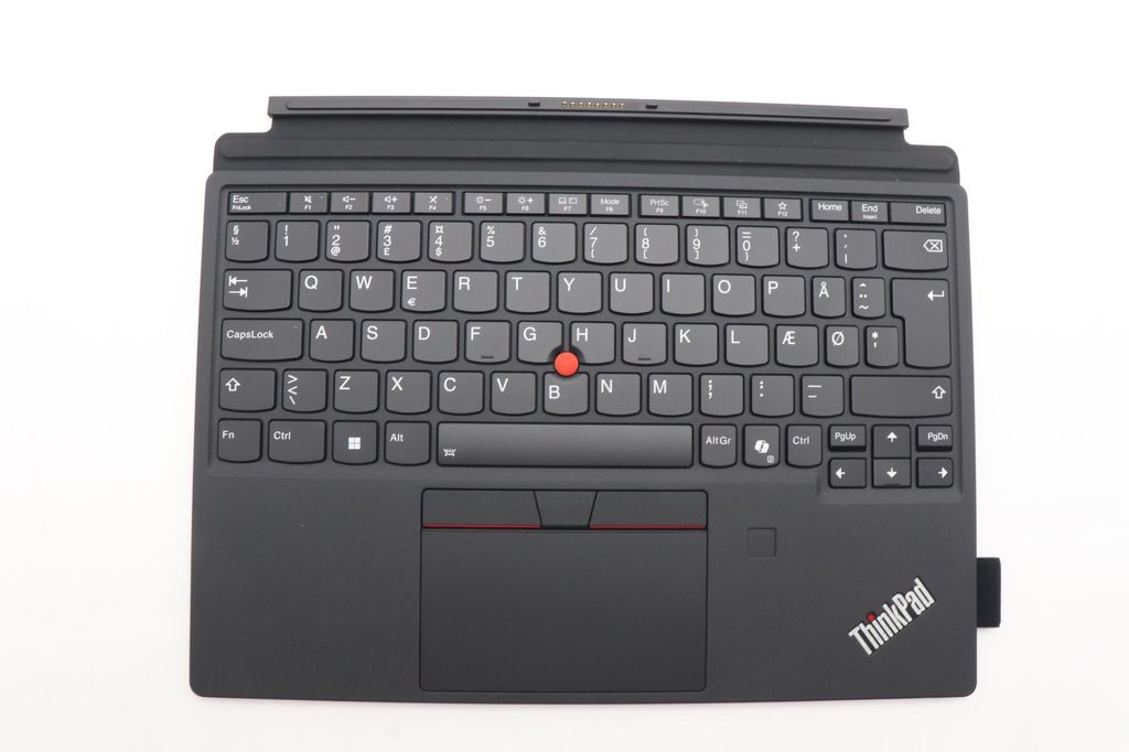 Lenovo External Keyboard (Danish, Backlight, Fingerprint Reader, Pen Holder, AI Copilot+CS24 Key)