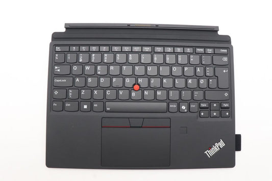Lenovo External Keyboard (Danish, Backlight, Fingerprint Reader, Pen Holder, AI Copilot+CS24 Key)