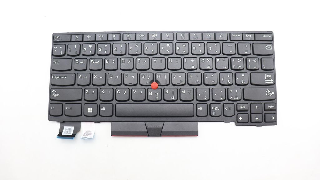 Lenovo Internal Keyboard (Arabic, Black, Non-Backlit)
