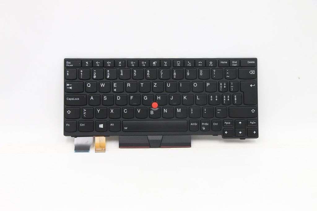 Lenovo Keyboard (Swiss, Black, Backlit)