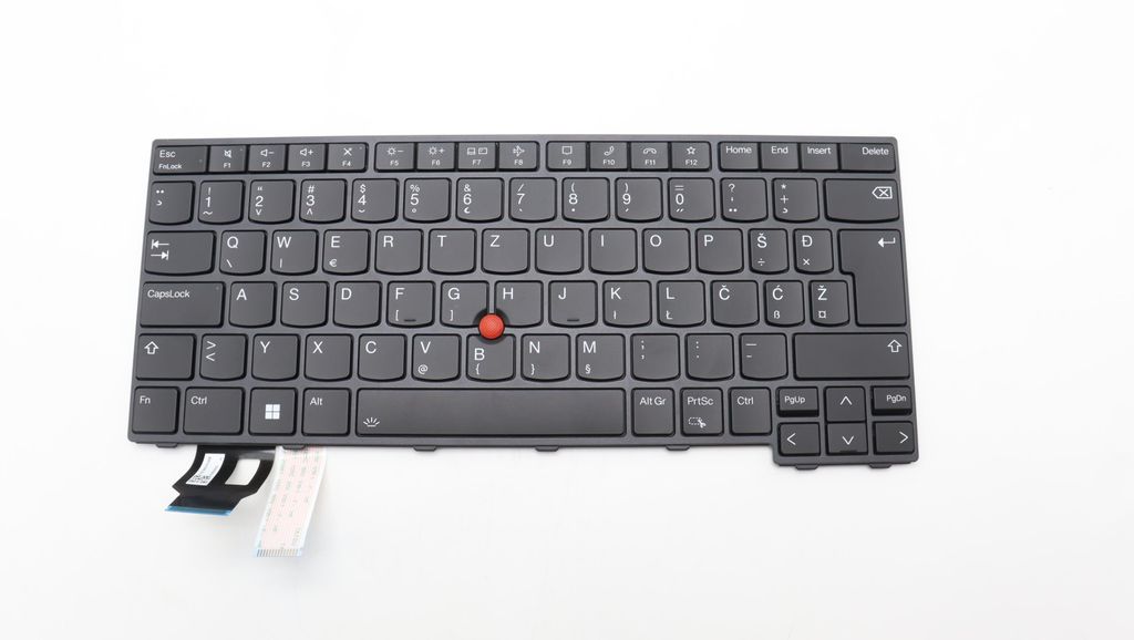 Lenovo Built-in Keyboard (Slovenian, Backlit, Black)
