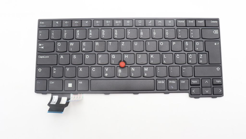 Lenovo Internal Keyboard (Slovenian, Black, Non-Backlit)
