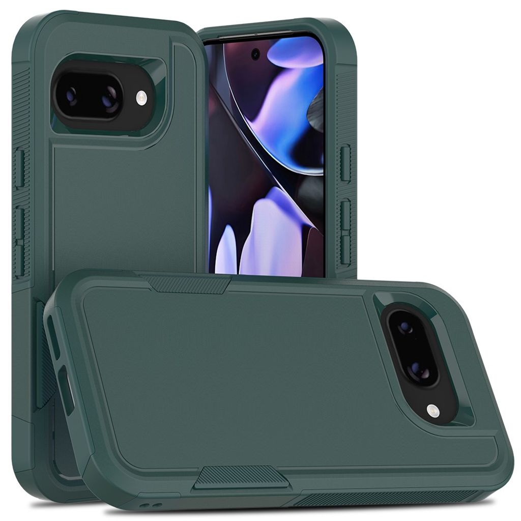 Google Pixel 9a stötdämpande skal – Dark grön