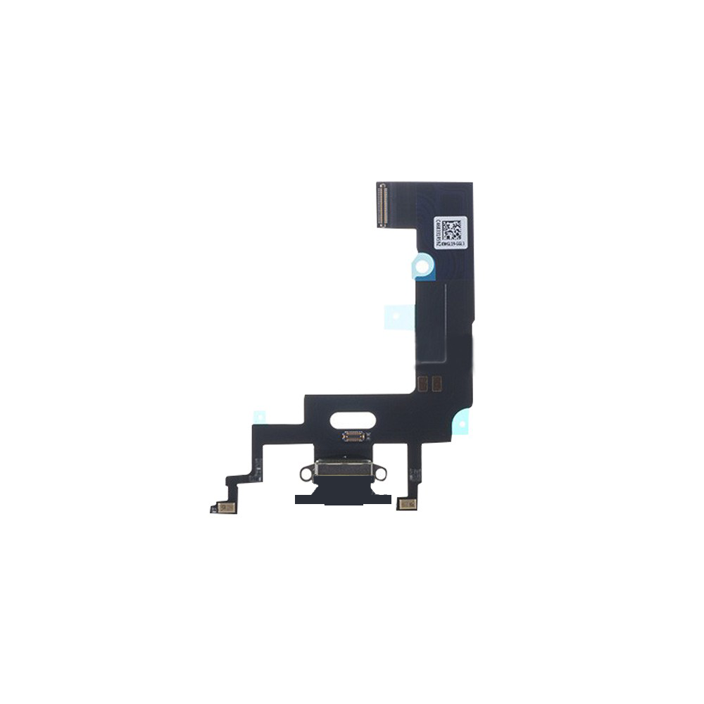 IPhone XR Charging Microfone flexkabel svart