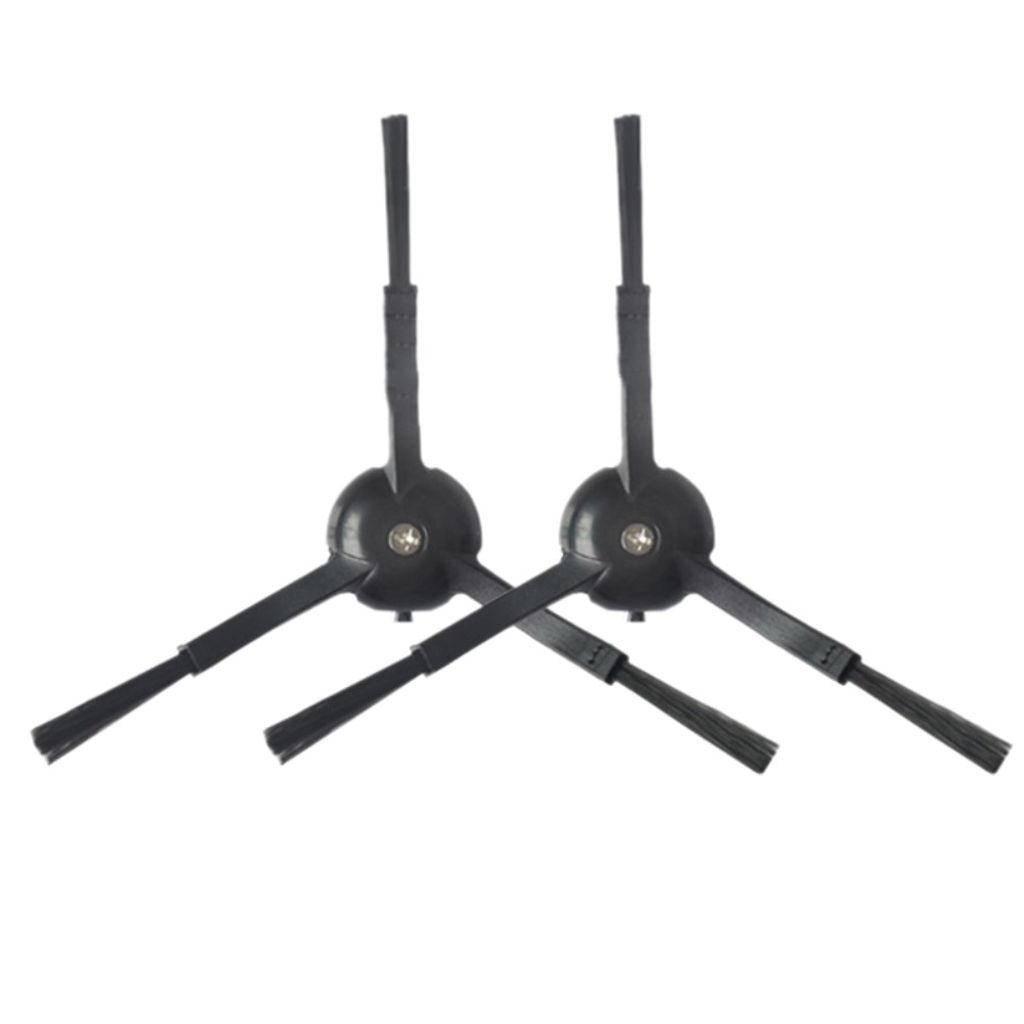 2Pcs Roborock Q5 Pro etc. 3-Armed Side Brush - Black