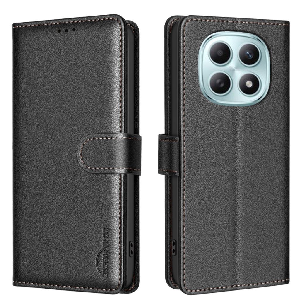 BINFEN COLOR Xiaomi Redmi Note 15 plånboksfodral RFID Blocking – svart