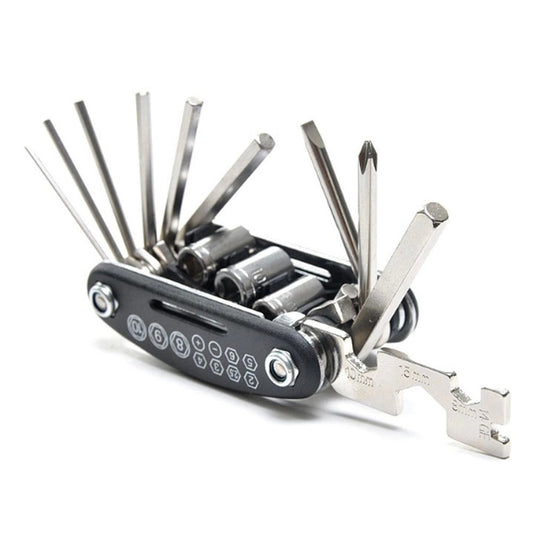 16-in-1 Multifunctional Tool for Bicycle and Electric Scooter