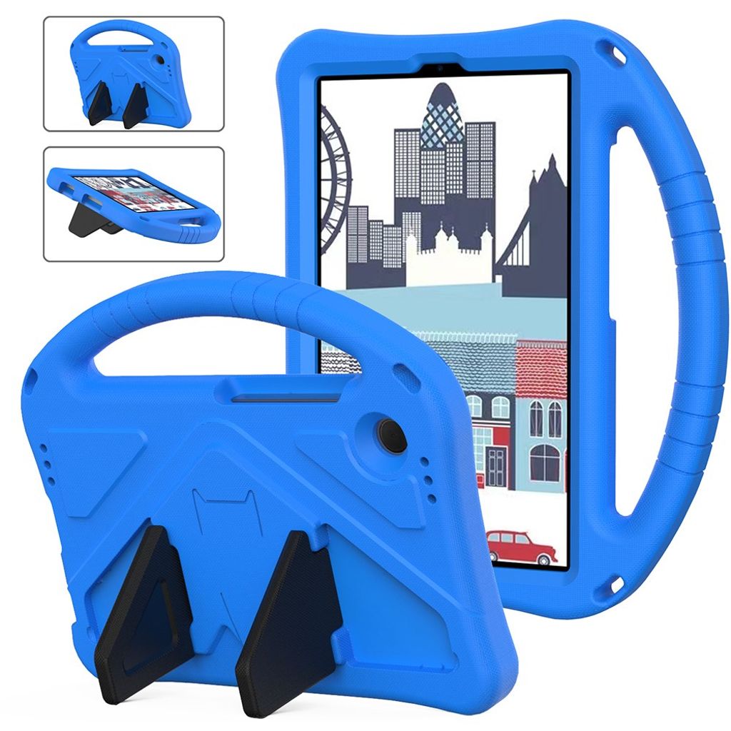 Samsung Galaxy Tab A11 / A9 Case with Hand grip - Blue