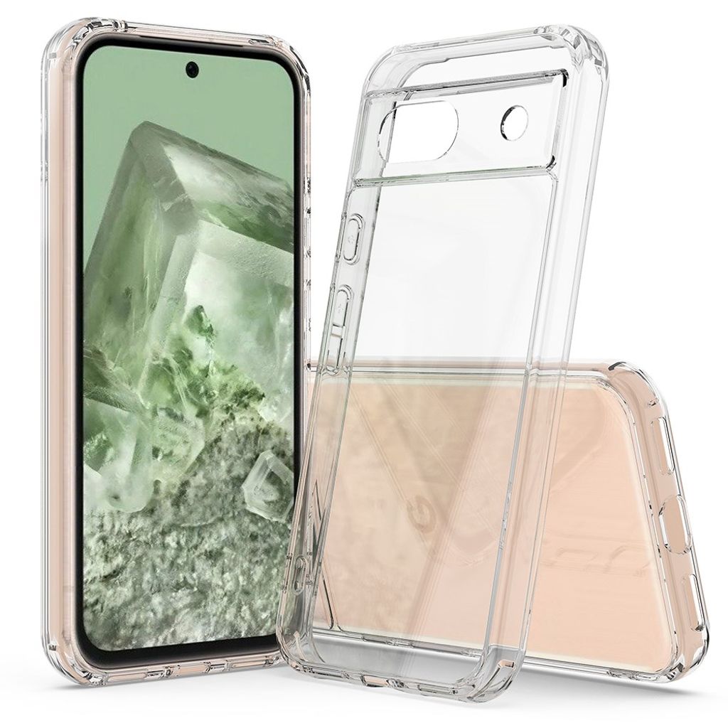 Google Pixel 8a Scratch-Resistant skal – Transparent