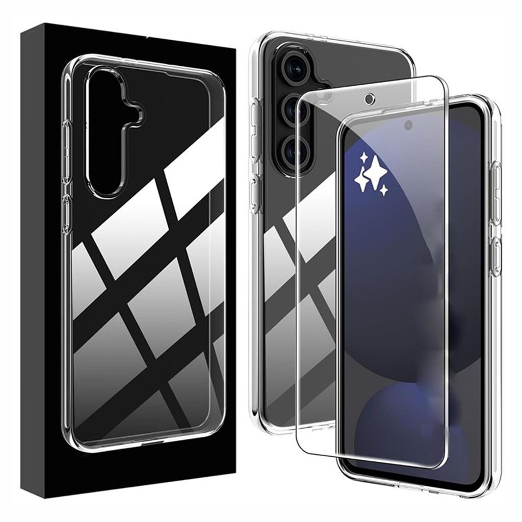 Samsung Galaxy A17 5G skal + skärmskydd – transparent