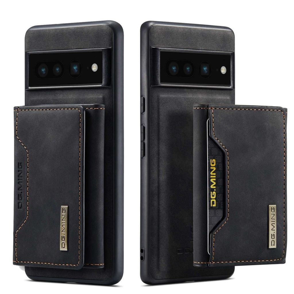 DG.MING M2 2in1 Google Pixel 7 Pro skal with a wallet - svart