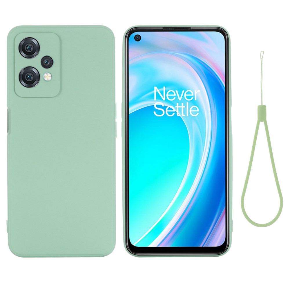 OnePlus Nord CE 2 Lite 5G Soft Liquid Silicone skal – grön