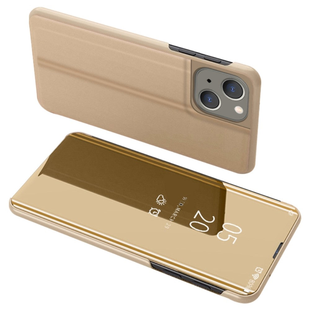 Window View Cover for iPhone 14 cover - Gold