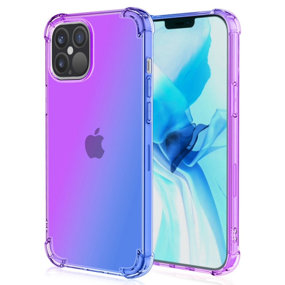 Gradient Design iPhone 14 skal – lila / blå