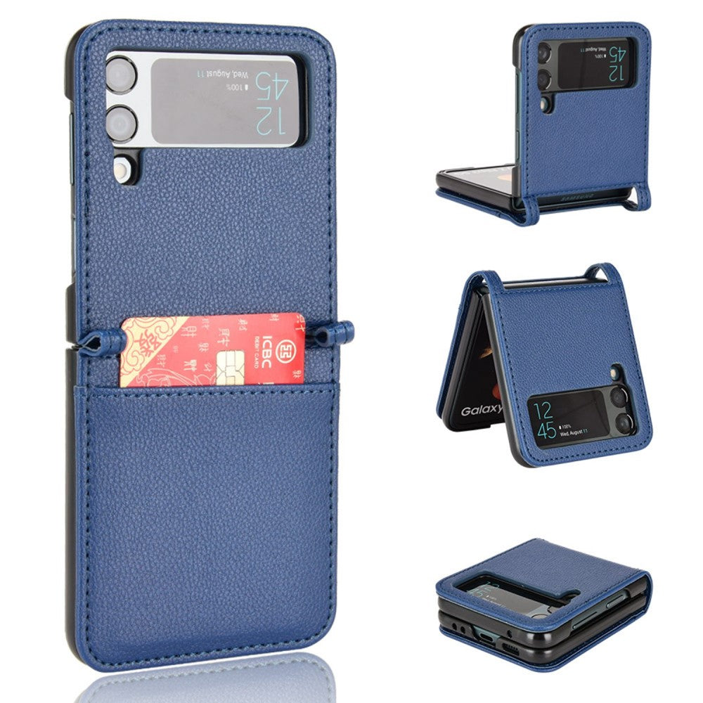 Samsung Galaxy Z Flip4 5G Shockproof Case - Dark blue