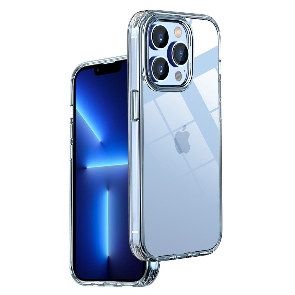 IPAKY Anti-drop skal for iPhone 14 Pro Max skal - transparent