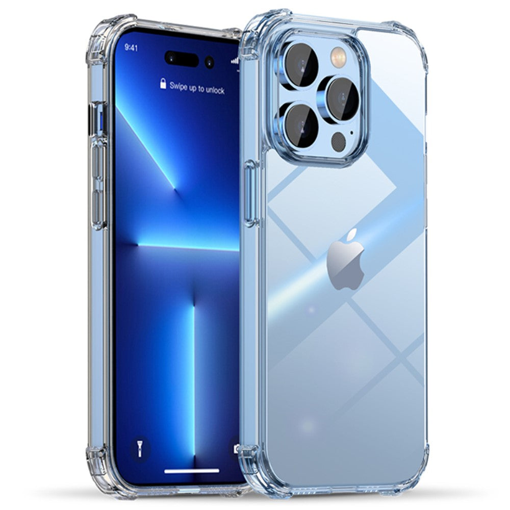 IPAKY iPhone 14 Pro Max Drop-proof Hard PC TPU skal – transparent