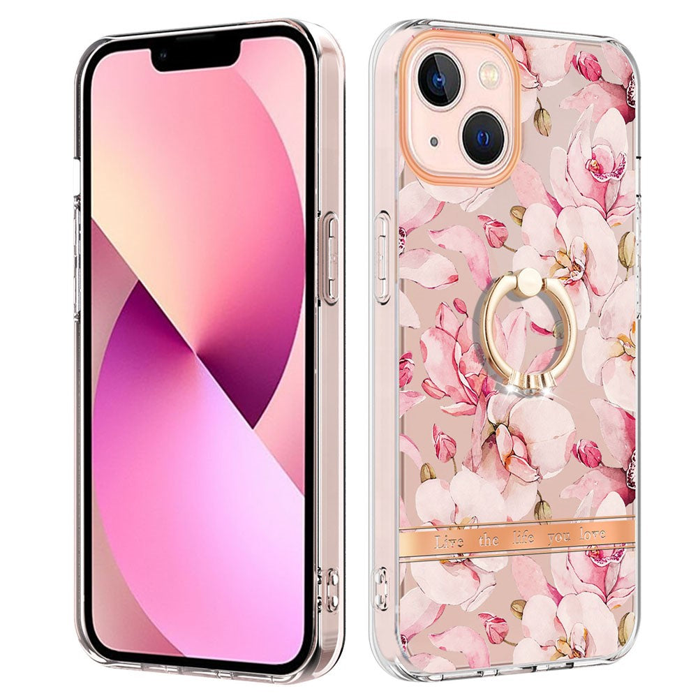 YB IMD-12 Series till iPhone 14 skal – rosa Gardenia