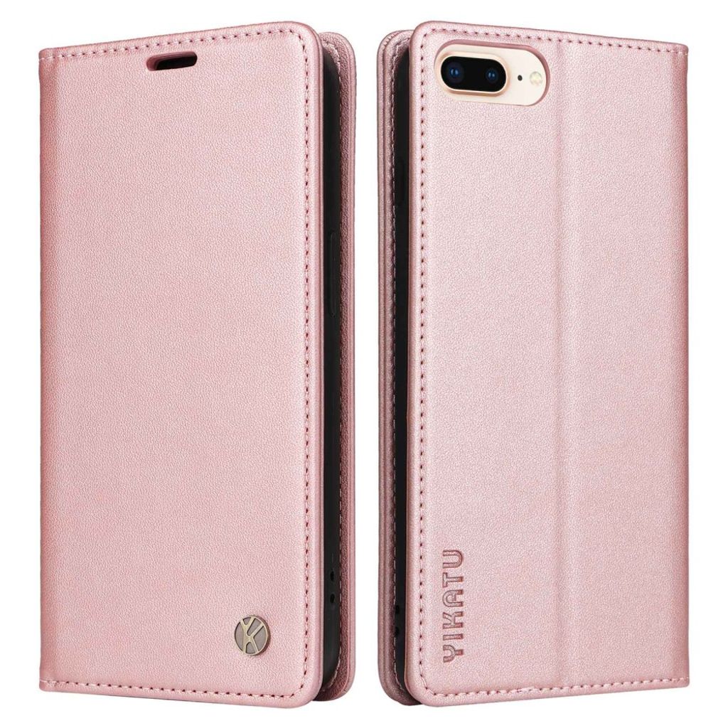 YIKATU iPhone 6 Plus/7 Plus/8 Plus fodral - Rose guld-colored