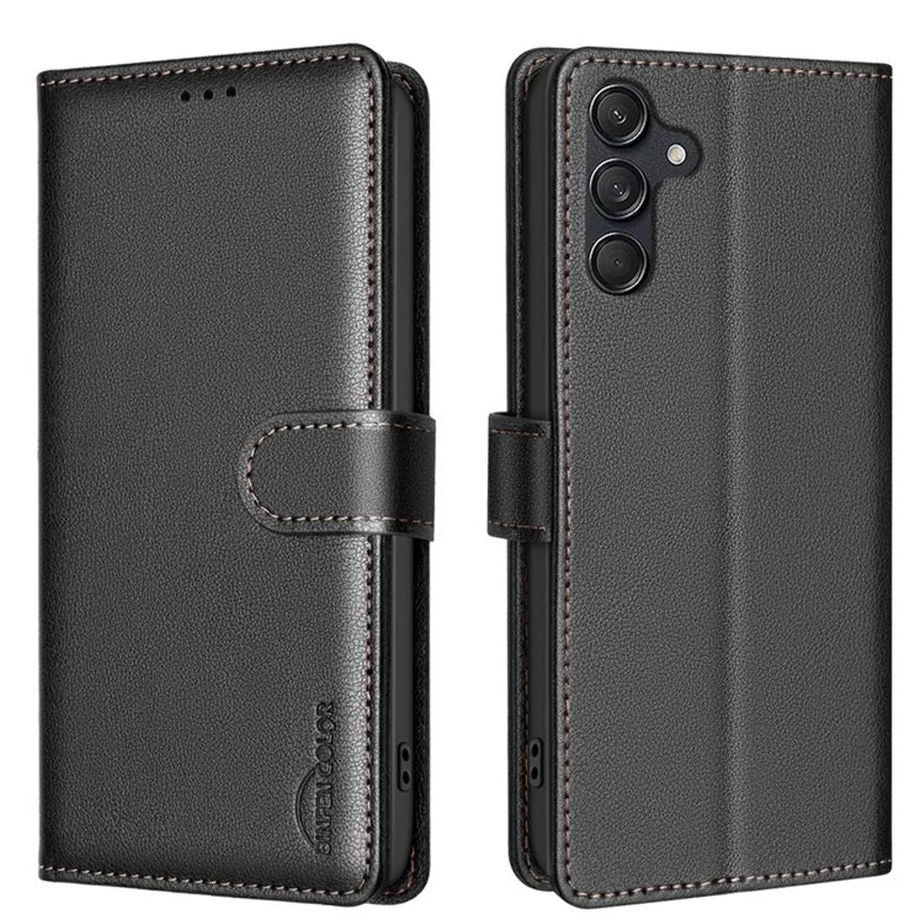 BINFEN COLOR Samsung Galaxy S25 Plus / S24 Plus plånboksfodral – svart