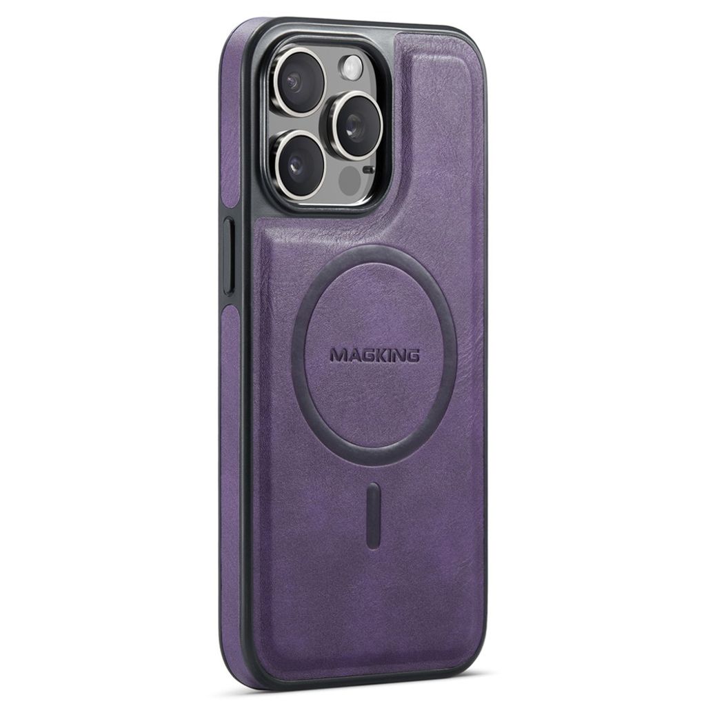 MAGKING iPhone 15 Pro Max skal with MagSafe - lila