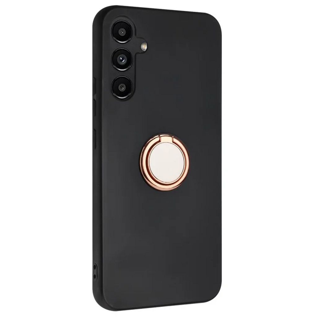 Samsung Galaxy S25 skal with Ring Holder – roséguld
