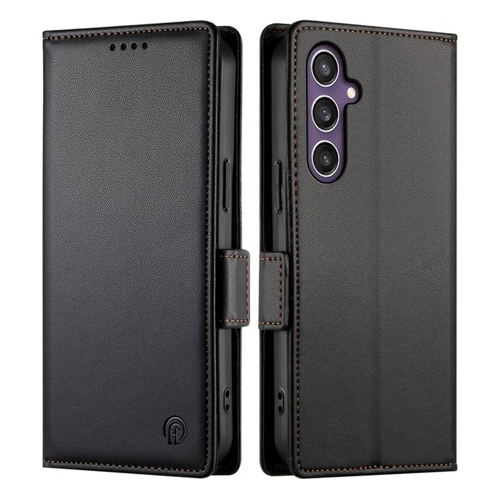 Samsung Galaxy S25 plånboksfodral – svart