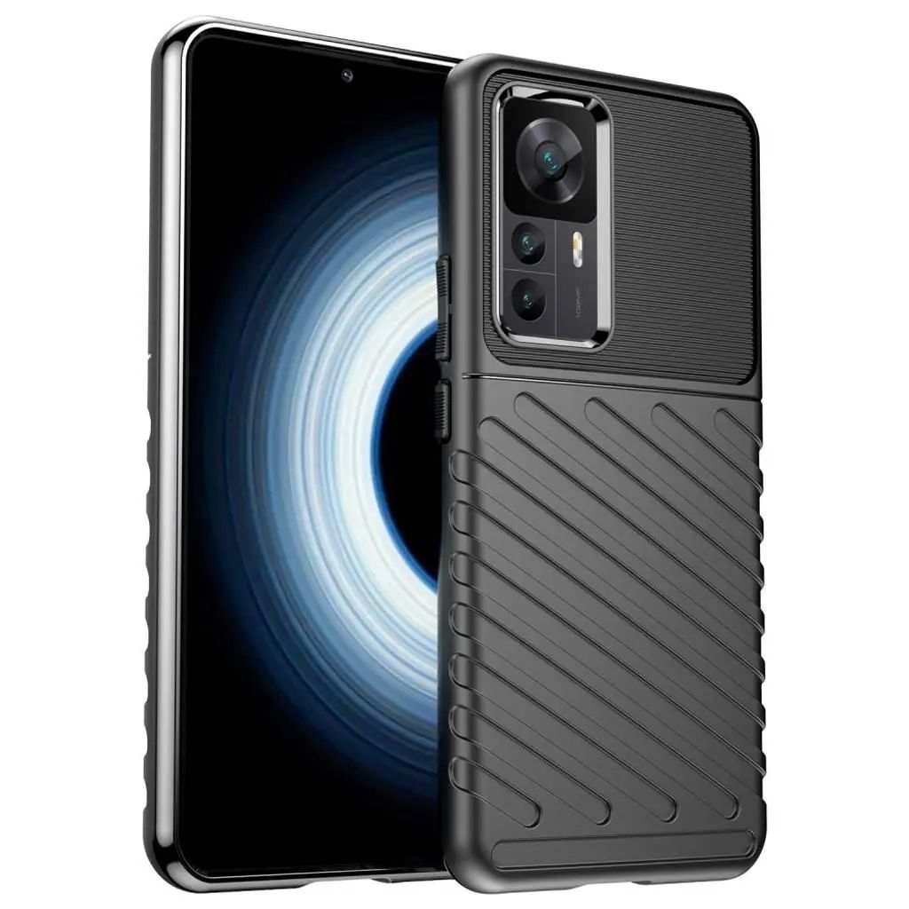 Stötdämpande Xiaomi 12T 5G/12T Pro 5G/Redmi K50 Ultra 5G skal - svart