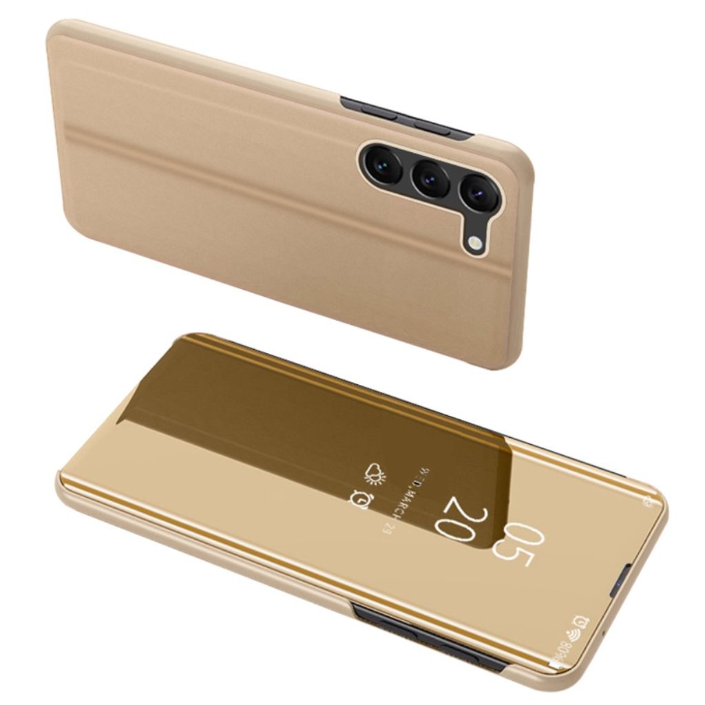 Samsung Galaxy S23 fodral with a mirror - guld