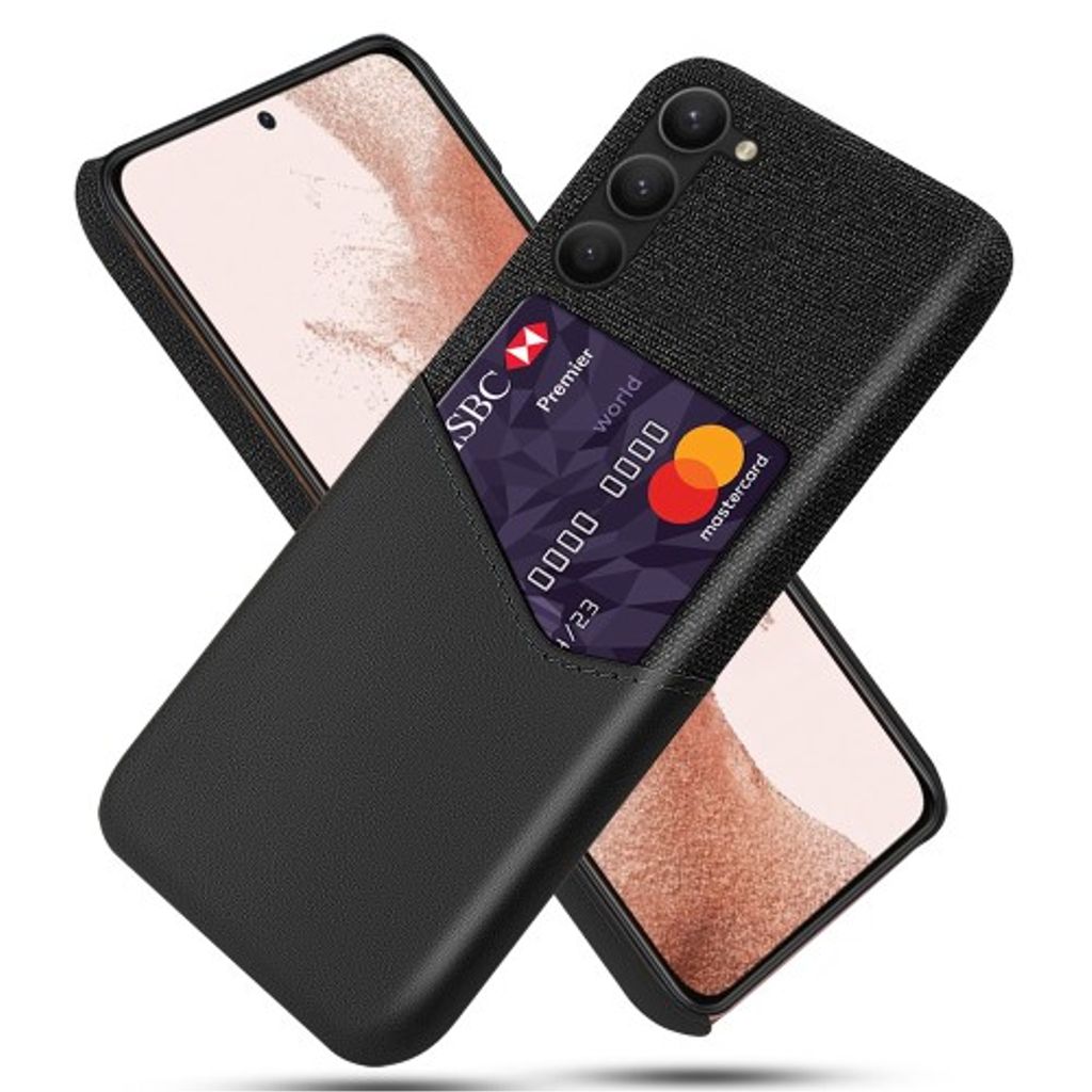 Samsung Galaxy S23 Case with card holder - Black