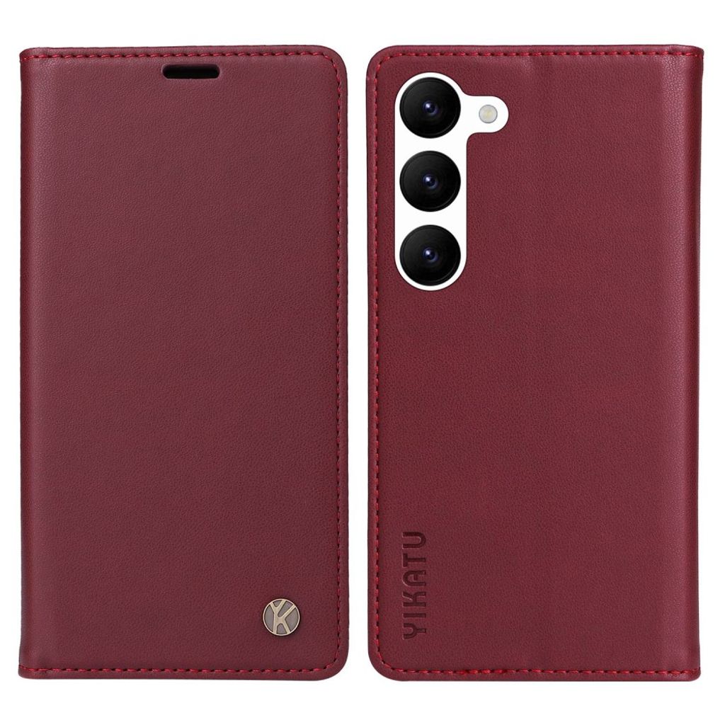 YIKATU Samsung Galaxy S23 fodral - Wine