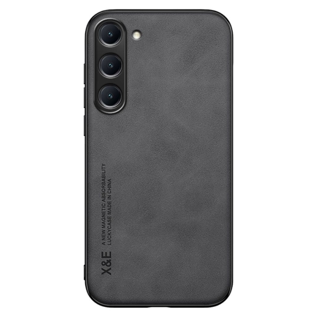 Anti-scratch X&E Samsung Galaxy S23 Plus case - Dark gray