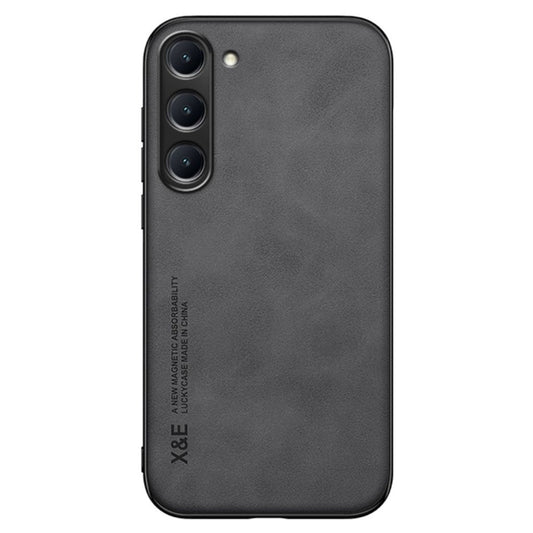 Anti-scratch X&E Samsung Galaxy S23 Plus case - Dark gray