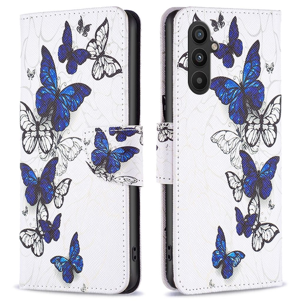 BF Samsung Galaxy A34 5G fodral with a strap - Butterflies