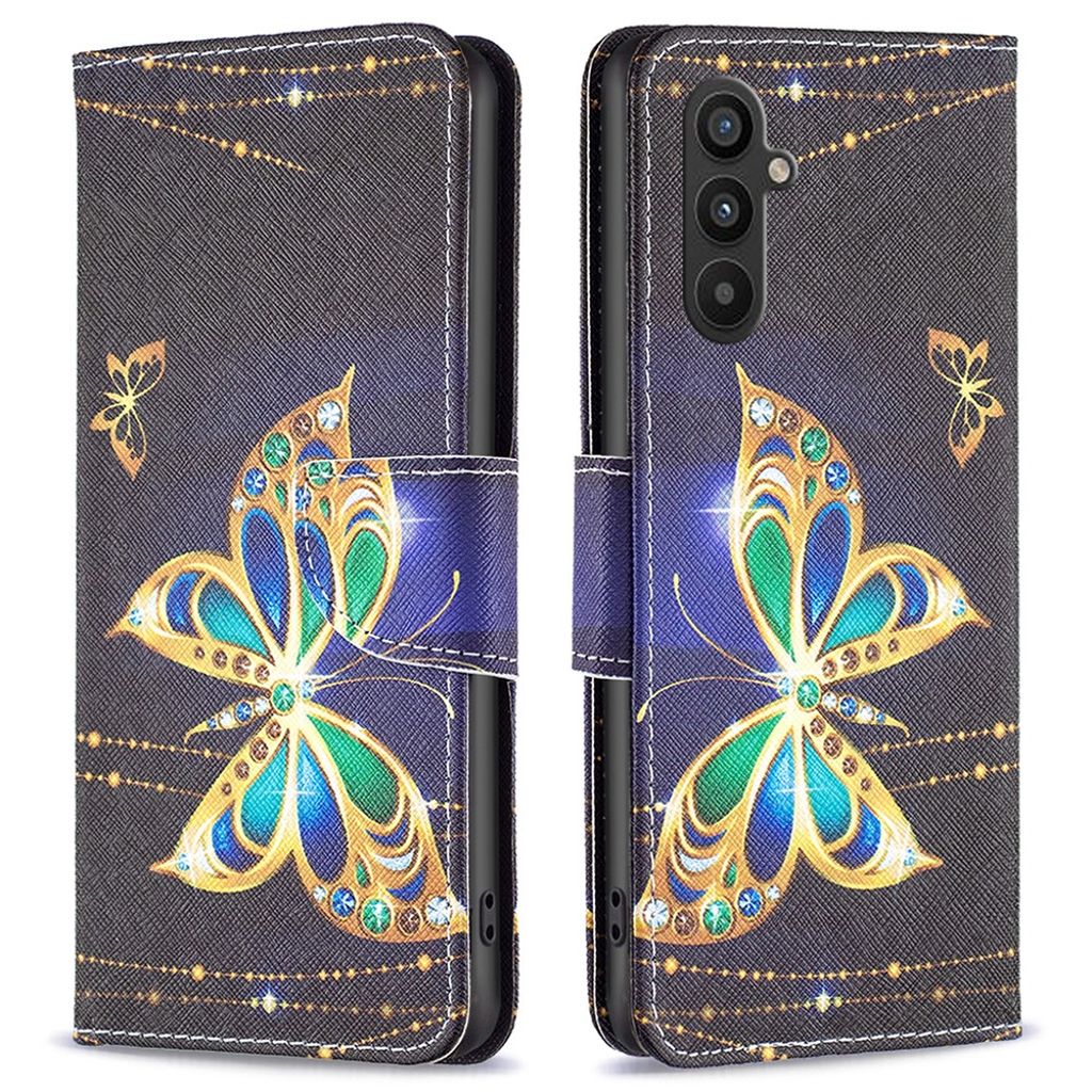 BF Samsung Galaxy A34 5G cover with a strap - Jewelry Butterfly