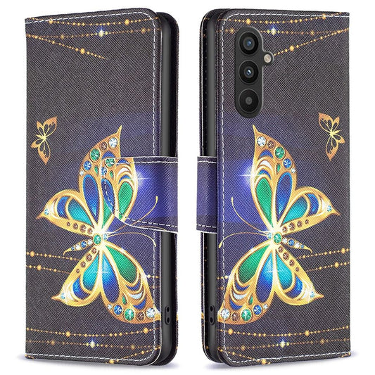 BF Samsung Galaxy A34 5G cover with a strap - Jewelry Butterfly