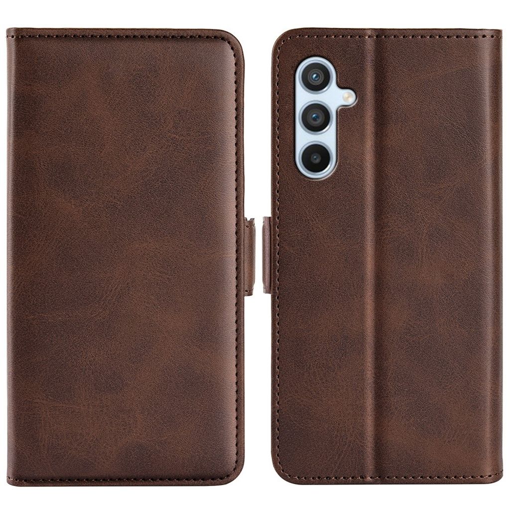 Magnetiskt Samsung Galaxy A54 5G fodral - Dark brun