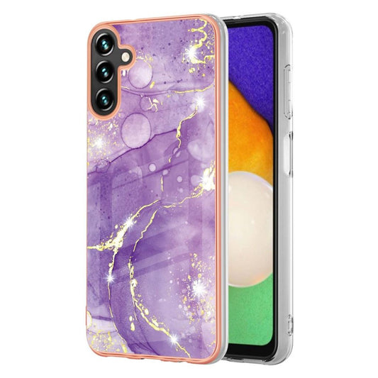 Samsung Galaxy A34 5G case in marble - Purple