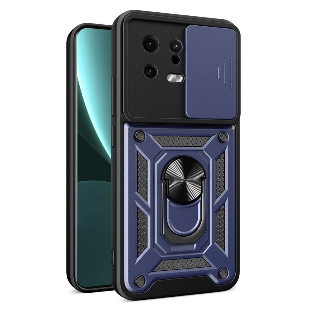 Stable Xiaomi 13 5G skal with a ring - blå