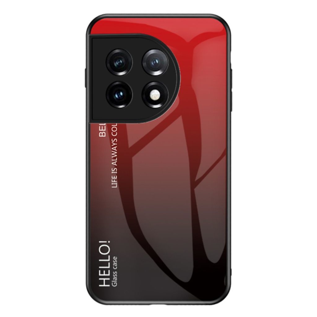 OnePlus 11 5G skal with radiance - röd- svart