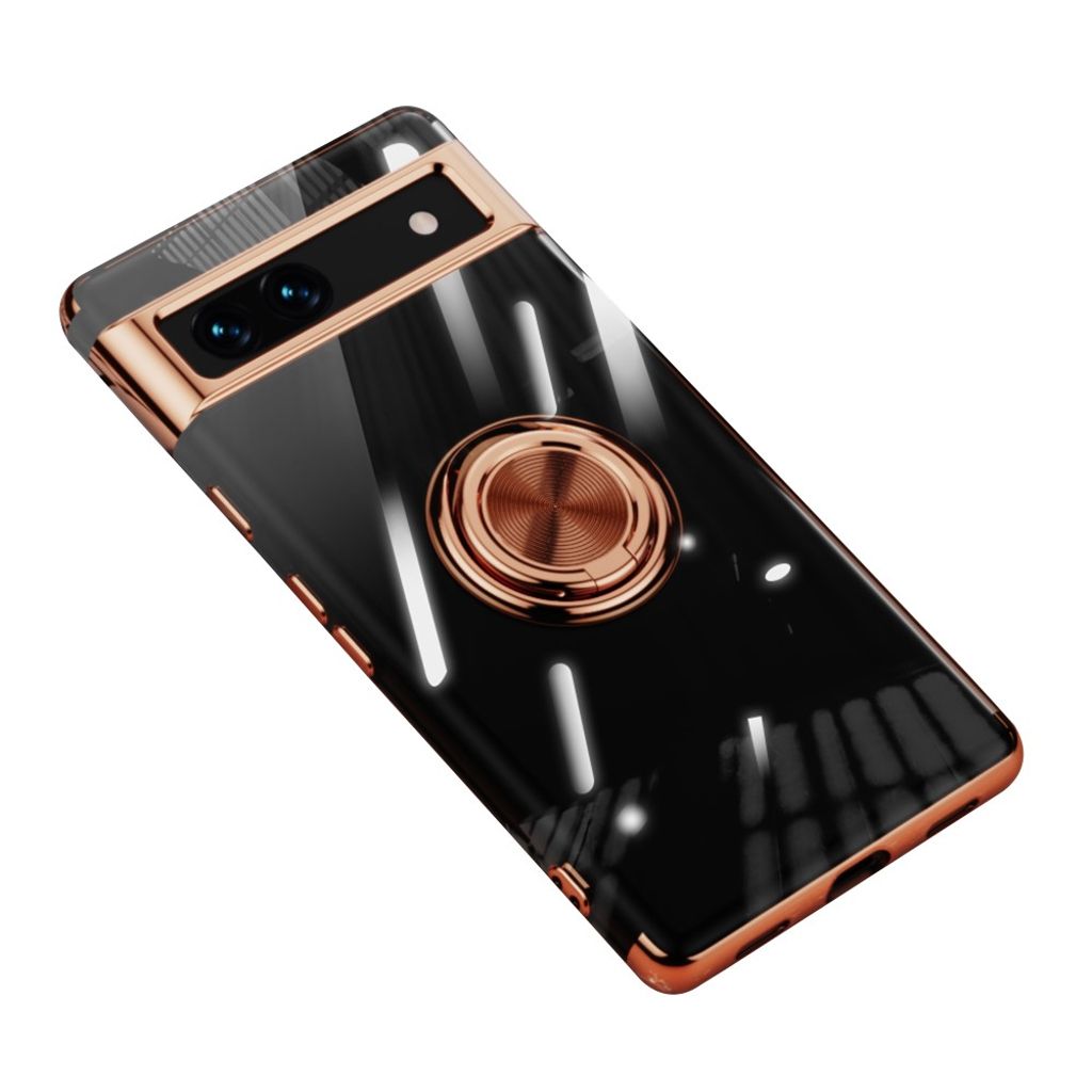 Electroplated Google Pixel 7A 5G skal - roséguld-colored